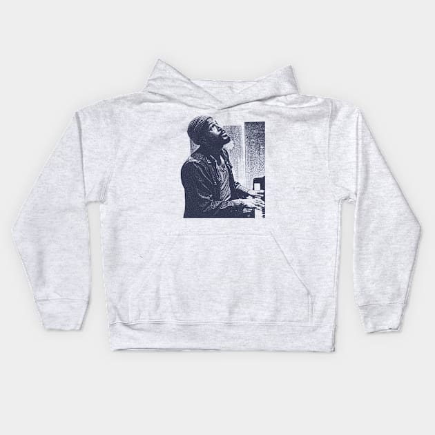 Marvin Gaye Go Kids Hoodie by BackOnTop Project